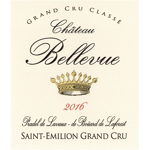 Château Bellevue - Saint-Emilion Grand Cru 2016 