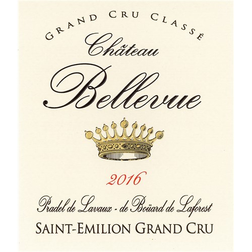 Château Bellevue - Saint-Emilion Grand Cru 2016