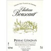 Château Bouscaut blanc - Pessac-Léognan 2018