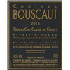 Château Bouscaut red - Pessac-Léognan 2016 