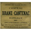 Château Brane-Cantenac - Margaux 2001
