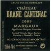 Château Brane Cantenac - Margaux 2009