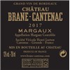 Château Brane Cantenac - Margaux 2017