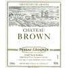 Château Brown blanc - Pessac-Léognan 2016