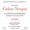 Château Calon Ségur - Saint-Estèphe 2008