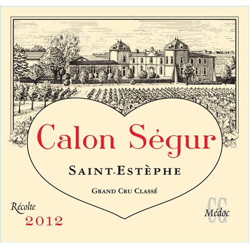 Château Calon Ségur - Saint-Estèphe 2012