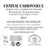 Château Carbonnieux blanc - Pessac-Léognan 2017