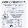 Château Carbonnieux blanc - Pessac-Léognan 2019