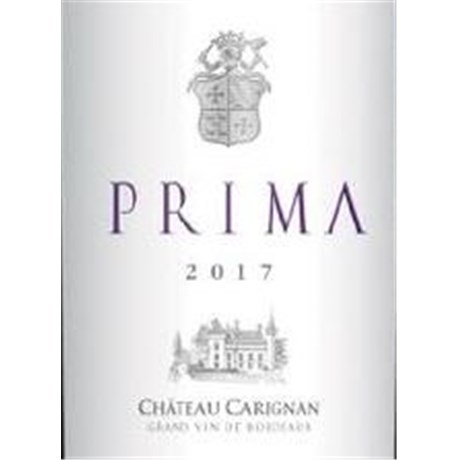 Château Carignan - Prima - Cadillac-Côtes de Bordeaux 2017
