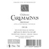 Château de Carlmagnus - Fronsac 2016