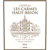 Château Les Carmes Haut Brion - Pessac-Leognan 2012 4df5d4d9d819b397555d03cedf085f48 