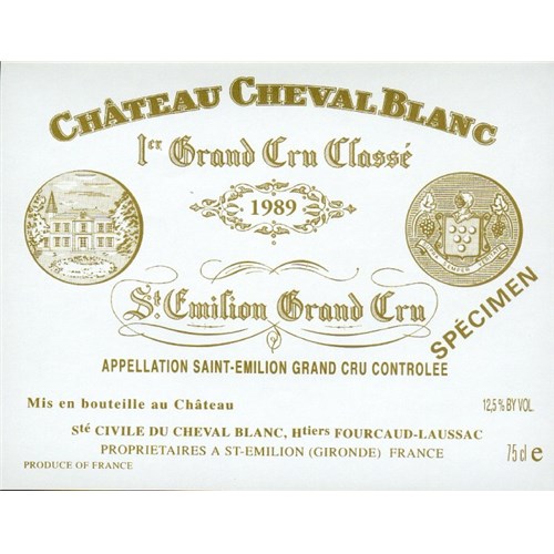 Château Cheval Blanc - Saint-Emilion Grand Cru 1989 6b11bd6ba9341f0271941e7df664d056 