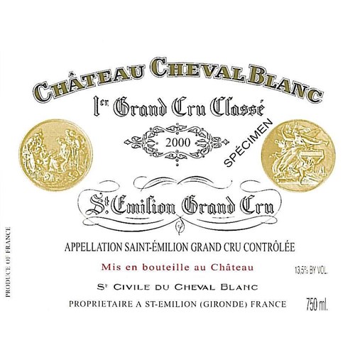 Chateau Cheval Blanc - Saint-Emilion Grand Cru 2000 