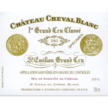 Château Cheval Blanc - Saint-Emilion Grand Cru 2002