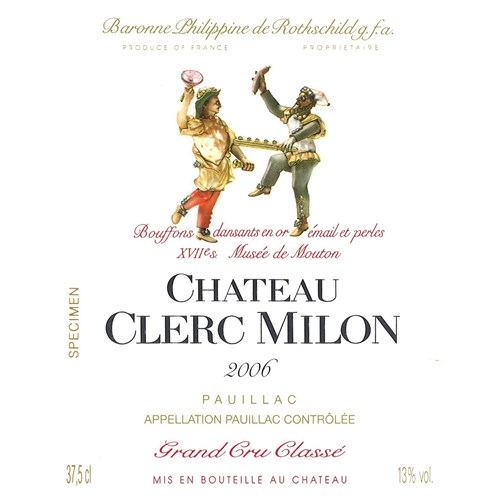 Château Clerc Milon - Pauillac 2006 