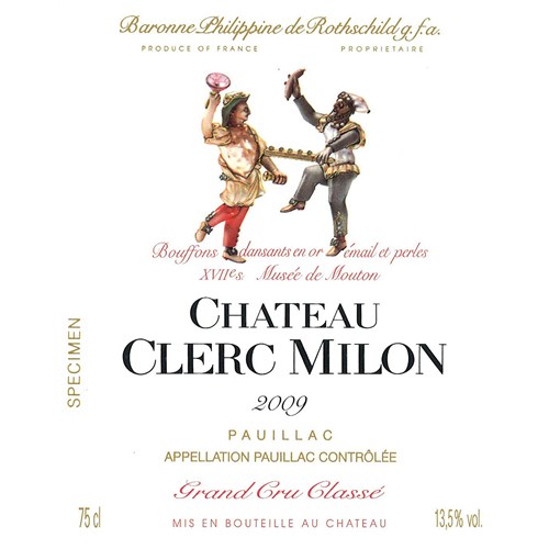 Château Clerc Milon - Pauillac 2009 