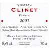 Château Clinet - Pomerol 2007