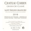 Château Corbin - Saint-Emilion Grand Cru 2018 4df5d4d9d819b397555d03cedf085f48 