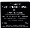 Château Cos d'Estournel - Saint-Estèphe 2011