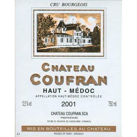 Château Coufran - Haut-Médoc 2001