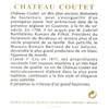 Château Coutet - Barsac 2008 