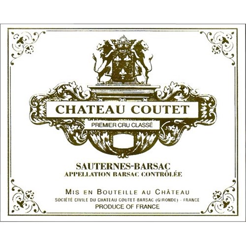 Château Coutet - Barsac 2017