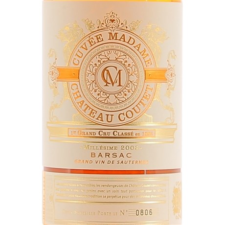 Château Coutet - Cuvée Madame - Barsac 2003