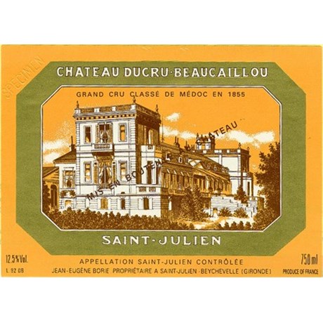 Château Ducru Beaucaillou - Saint-Julien 1998 6b11bd6ba9341f0271941e7df664d056 