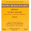 Château Ducru Beaucaillou - Saint-Julien 2005 4df5d4d9d819b397555d03cedf085f48 