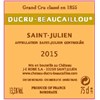 Château Ducru Beaucaillou - Saint-Julien 2015