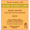 Château Ducru Beaucaillou - Saint-Julien 2015 