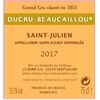Château Ducru Beaucaillou - Saint-Julien 2017