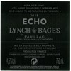 Château Echo de Lynch Bages - Pauillac 2018