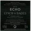 Chateau Echo de Lynch Bages - Pauillac 2018 4df5d4d9d819b397555d03cedf085f48 