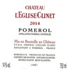 Château l'Eglise Clinet - Pomerol 2014