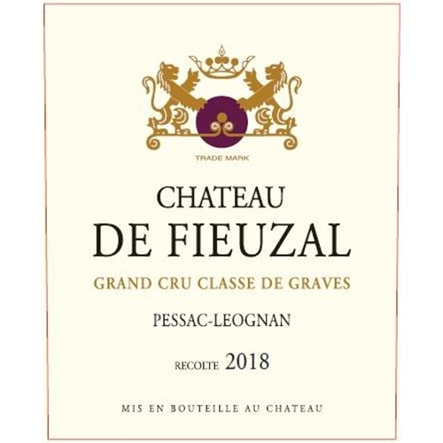 Château de Fieuzal rouge - Pessac-Léognan 2018