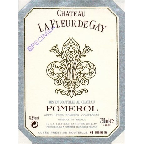 Château La Fleur de Gay - Pomerol 2017 6b11bd6ba9341f0271941e7df664d056 