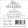 Château La Fleur Peyrabon - Pauillac 2016