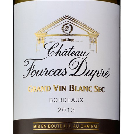 Château Fourcas Dupré Blanc - Bordeaux 2014