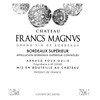 Château Francs Magnus - Bordeaux Supérieur 2016