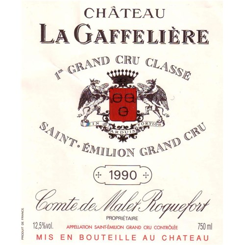 Château La Gaffelière - Saint-Emilion Grand Cru 1990 4df5d4d9d819b397555d03cedf085f48 