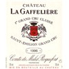 Château La Gaffelière - Saint-Emilion Grand Cru 1996
