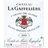 Château La Gaffelière - Saint-Emilion Grand Cru 2005