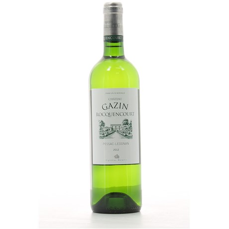 Château Gazin Rocquencourt Blanc - Pessac-Léognan 2012