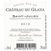 Château Du Glana - Saint-Julien 2013