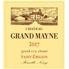 Château Grand Mayne - Saint-Emilion Grand Cru 2017 6b11bd6ba9341f0271941e7df664d056 