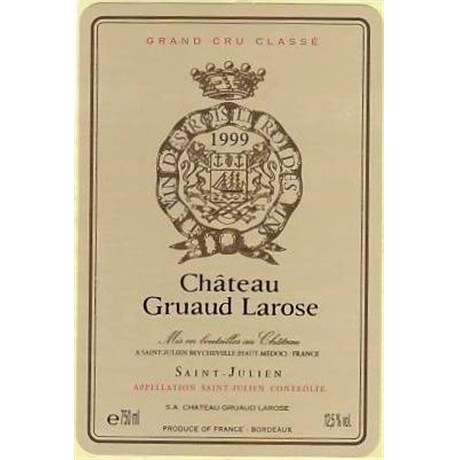 Château Gruaud Larose - Saint-Julien 1999
