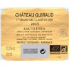 Château Guiraud - Sauternes 2015