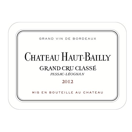 Château Haut-Bailly - Pessac-Léognan 2012