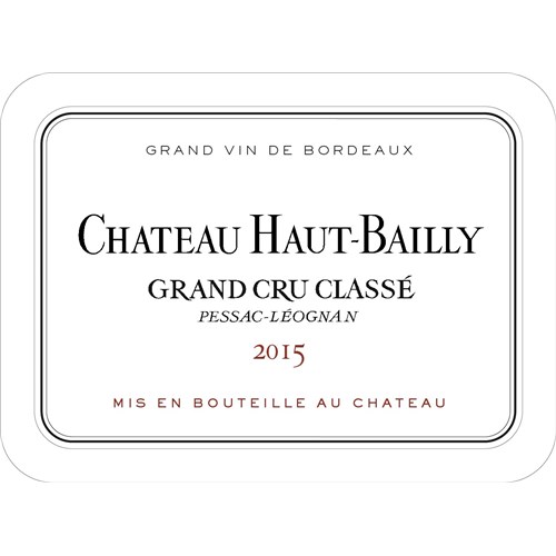 Château Haut Bailly - Pessac-Léognan 2015